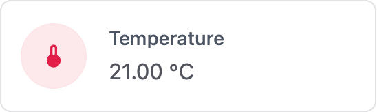 temperature widget